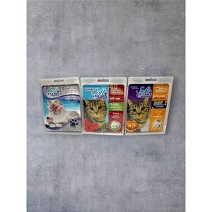 Soft Claws Nail Caps for Cats Small Large Multi-Color NEW 3-Pack Bundle CLS